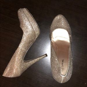 Glitter heels